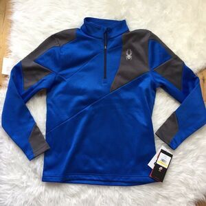 Spyder Orion Zip T-Neck 181348 Half Zip Sz Sm